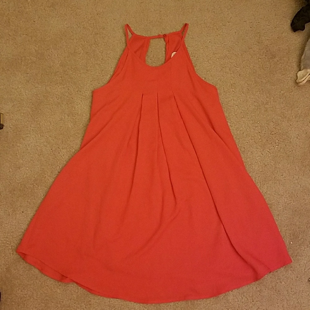 Red dress